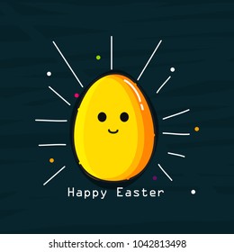 Easter eggs for celebration. Happy Easter