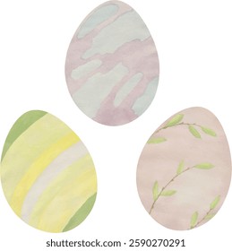 Easter eggs, colored eggs, painted eggs, vintage eggs, egg bundle, Vector, Watercolor, Spring hunt, egg hunt, beautiful, Easter card for Printable Cards invitations greeting cards 