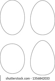 Easter eggs. Colorful pattern design. for decoration poster and print.