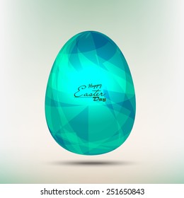 Easter eggs with colorful and shiny Vector Illustration...