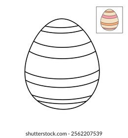 Easter Eggs coloring pages for easter worksheets printable for kids activity, Kindergarten and preschool. Trace and color Easter eggs worksheets. Easter eggs clipart vector.