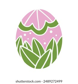 Huevos de Pascua, conjunto de iconos del festival del día de Pascua, íconos de huevo de osterna con patrones de decoración símbolos colección, logotipo aislado Ilustración vectorial