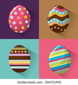 easter eggs day icon