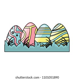 Easter eggs design