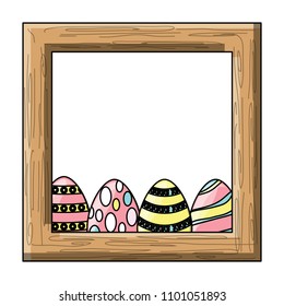 Easter eggs design