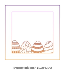 Easter eggs design
