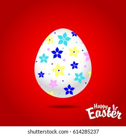 Easter eggs for design of Easter holidays. Vector illustration