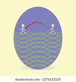 Easter eggs designs for print