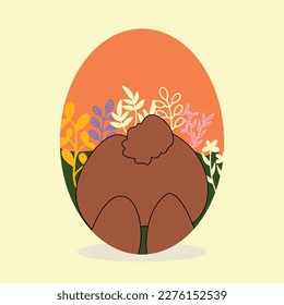 Easter eggs designs for print