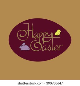  Easter eggs. EPS 8.Perfect for wallpaper, gift paper, pattern fills, web page background, spring and Easter greeting cards