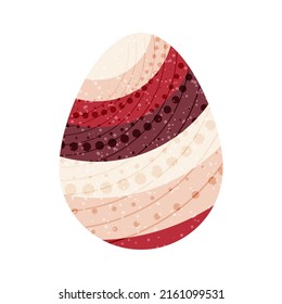 Easter eggs fantasy. Vector illustration.