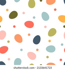 Easter eggs with floral texture collection. Happy Easter eggs card. Vector hand drawn Illustration isolated on white background. Spring holiday. Traditional religious holiday celebration.