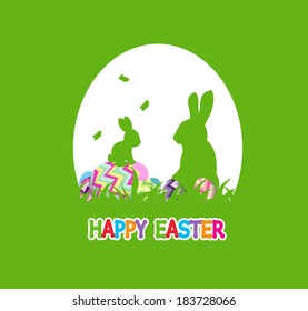 easter eggs, happy easter