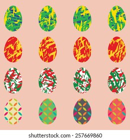 easter eggs, happy easter