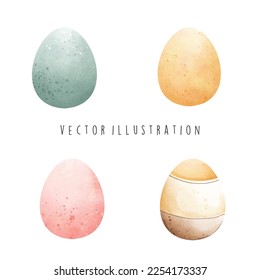 easter eggs , Happy Easter vector illustration