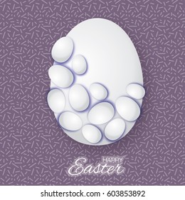 Easter eggs for Easter holidays design