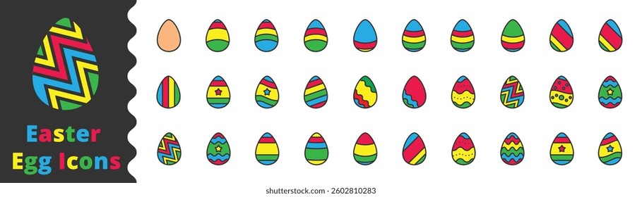 easter eggs icon, egg, decoration, celebration, chicken egg,Symbol Perfect Design Simple Set For Using In Web Site Logo App UI Infographics Report, Vector Illustration