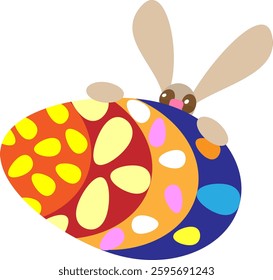 Easter eggs and long-eared bunnies3