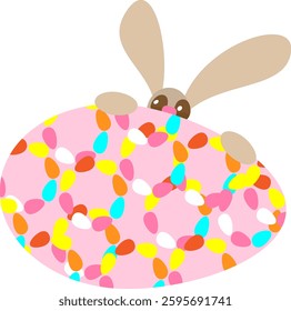 Easter eggs and long-eared bunnies4