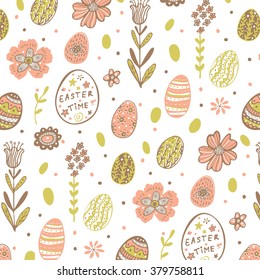 easter eggs pattern