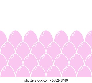 Easter eggs pattern. Background for easter design