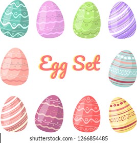 Easter eggs set