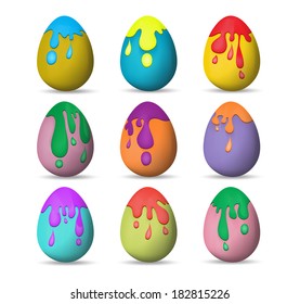 Easter eggs set