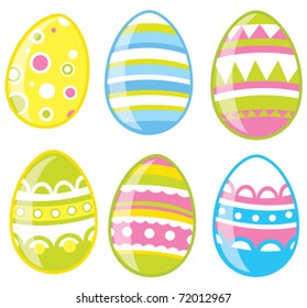 Easter eggs set