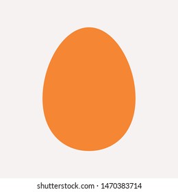 easter eggs simple icon isolated sign symbol vector illustration - vector  