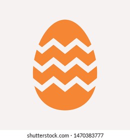 easter eggs simple icon isolated sign symbol vector illustration - vector  