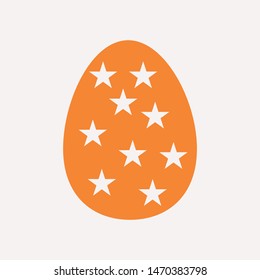 easter eggs simple icon isolated sign symbol vector illustration - vector  