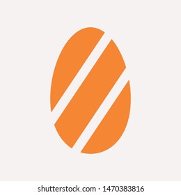 easter eggs simple icon isolated sign symbol vector illustration - vector  
