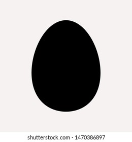 easter eggs simple icon isolated sign symbol vector illustration - vector  