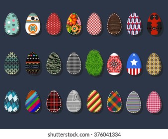 Easter Eggs Texture Set 