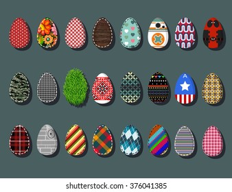 Easter Eggs Texture Set 