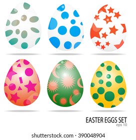 Easter eggs Vector Art, Stock Vector