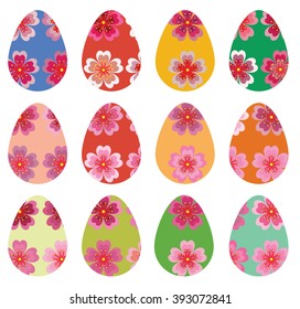 Easter eggs Vector Art, Stock Vector