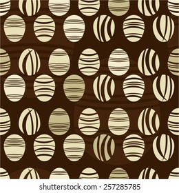 Easter eggs vector background