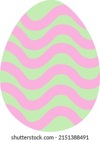 Easter eggs in vector clipart