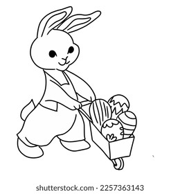 easter eggs in vector graphics