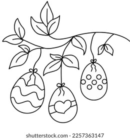 easter eggs in vector graphics