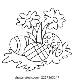 easter eggs in vector graphics