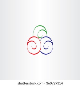 easter eggs vector icon colorful symbol decor