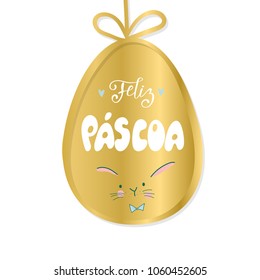 Easter Eggs Vector Illustration. Colorful Easter  Template with eggs.