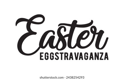 Easter Eggstravaganza, svg de Pascua, conejo, conejito, feliz día de Pascua tipografía diseño de camiseta Paquete, Pascua retro, divertido, huevo, ilustración vectorial para imprimir, vacaciones, archivos de corte Cricut, silueta, png, cara