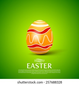 Easter egg.Vector illustration Background