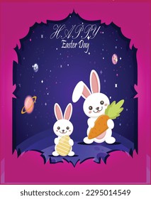 easter The first thing that many people think of would probably be a rabbit or an egg with a strange pattern from a unique paint job.