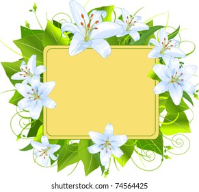 Easter frame, perfect for greeting cards or retail signage