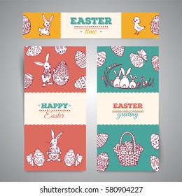 Easter greeting banners