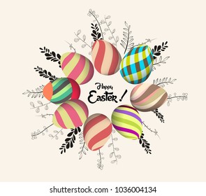 Easter greeting card